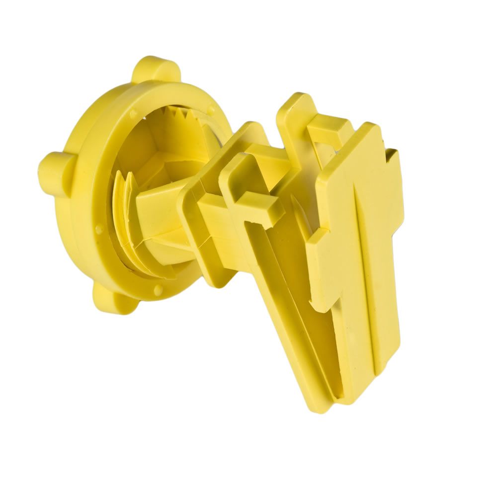 Red Snap'R IRTY-RS Round Post & Tape Insulators, Yellow