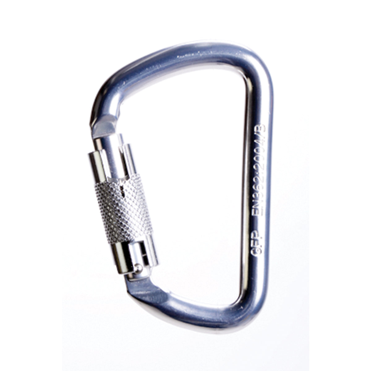 Guardian 01837 Fall Protection Locking High Strength Carabineer, Steel, 500 Lbs