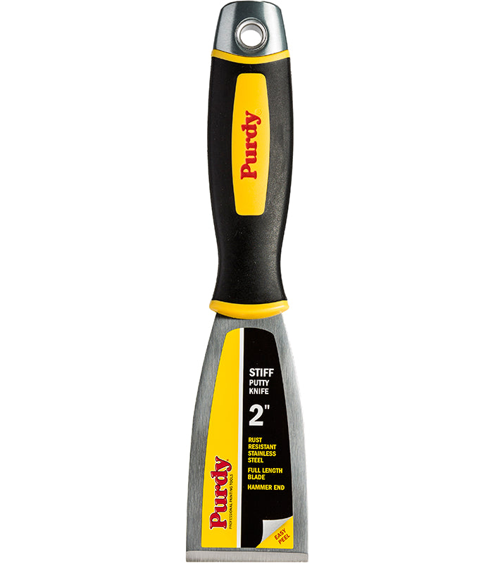 Purdy 14A900025 Premium Putty Knife with Stainless Steel Stiff Blade, 2"