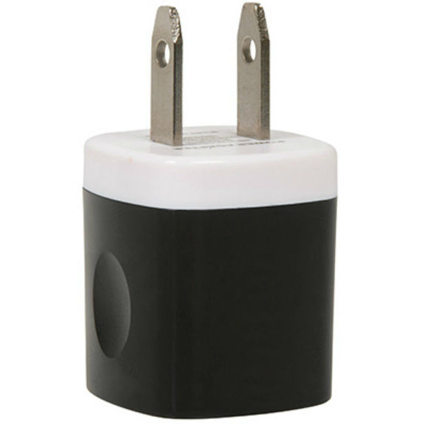 Aries CWP-ACUSB-ETL Single USB AC Wall Adapter, Assorted Colors, 1.5 Amp