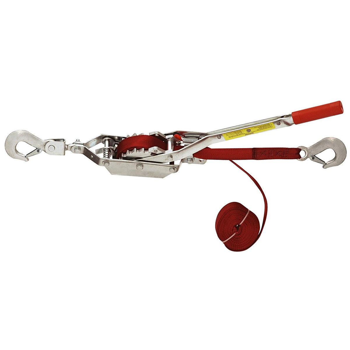 American Power Pull 18700 Double Ratchet Drive Strap Puller, 6' Pull, 2-Ton Cap