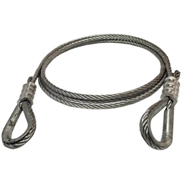 American Power Pull 28506 Power Pull Wire Rope Extension, 3/16" x 6'
