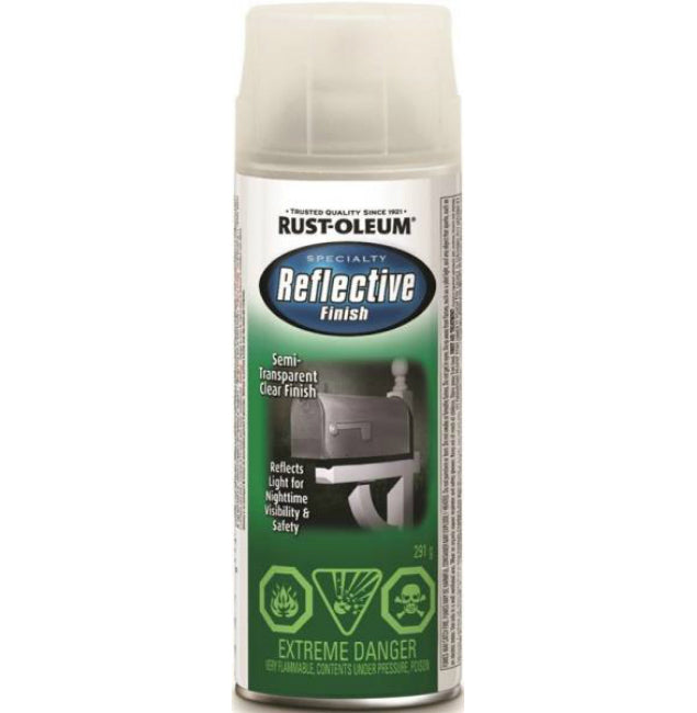 Rust-Oleum 223280 Specialty  Reflective Finish Spray, 291 Gram Aerosol