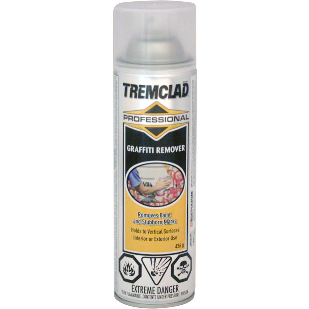 Tremclad 253719 Professional Graffiti Remover, Clear, 426g Aerosol