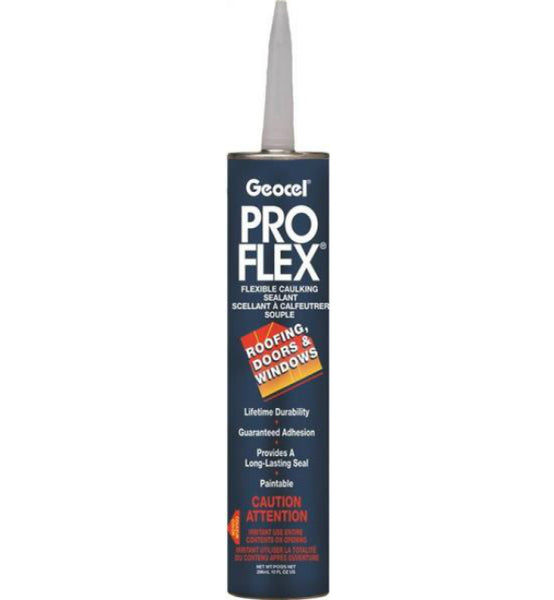 Geocel 26816 Pro Flex Tripolymer Elastomeric Sealant, Earthtone, 10 Oz
