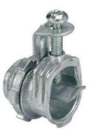 Iberville 70P30 Non-Metallic Sheathed Cable, Zinc Alloy, 3/8"