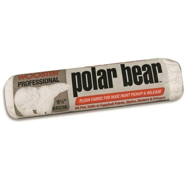 Wooster KR236-9-1/2 Polar Bear Professional Paint Roller Cover, 9-1/2"