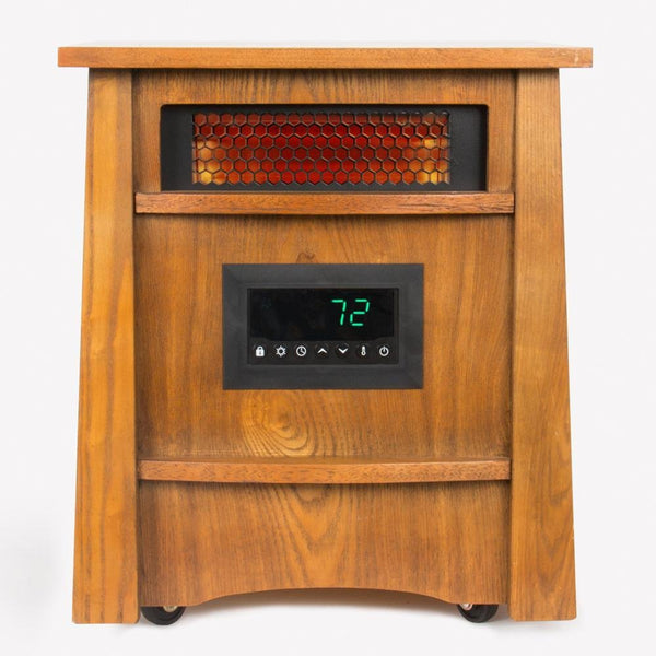 LifeSmart HT1121 Furniture Style 8-Element Infrared Heater with 3-Heat Setting
