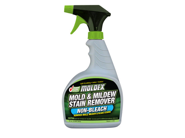 Moldex 5312 Non-Bleach Mold & Mildew Stain Remover Spray, 32 Oz