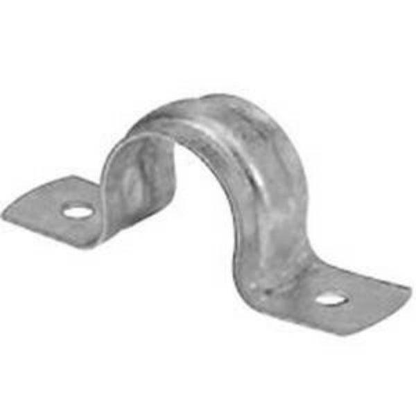 Steel City 1508M4 Two Hole Rigid Pipe Strap, Steel, 1"