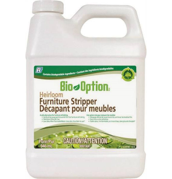 Recochem 13-431HEI Bio-Option Heirloom Pure Furniture Stripper, 946 mL