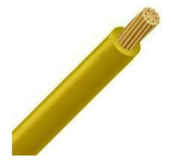 Southwire 55670821 GPT Primary Wire with PVC Insulation, Yellow, 14 AWG, 20'