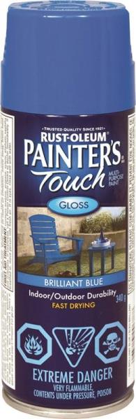 Painter's Touch N1926830 Multi-Purpose Brush-On Paint, Brilliant Blue, 340G Aero