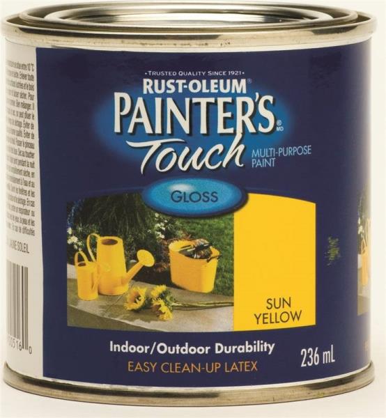 Painter's Touch N1945830 Multi-Purpose Brush-On Paint, Sun Yellow,  236 mL