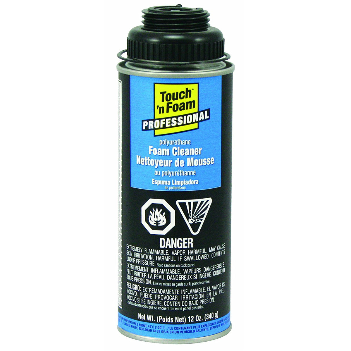 Touch 'n Foam 4004528700 Professional Zero VOC Foam Cleaner, 12 Oz