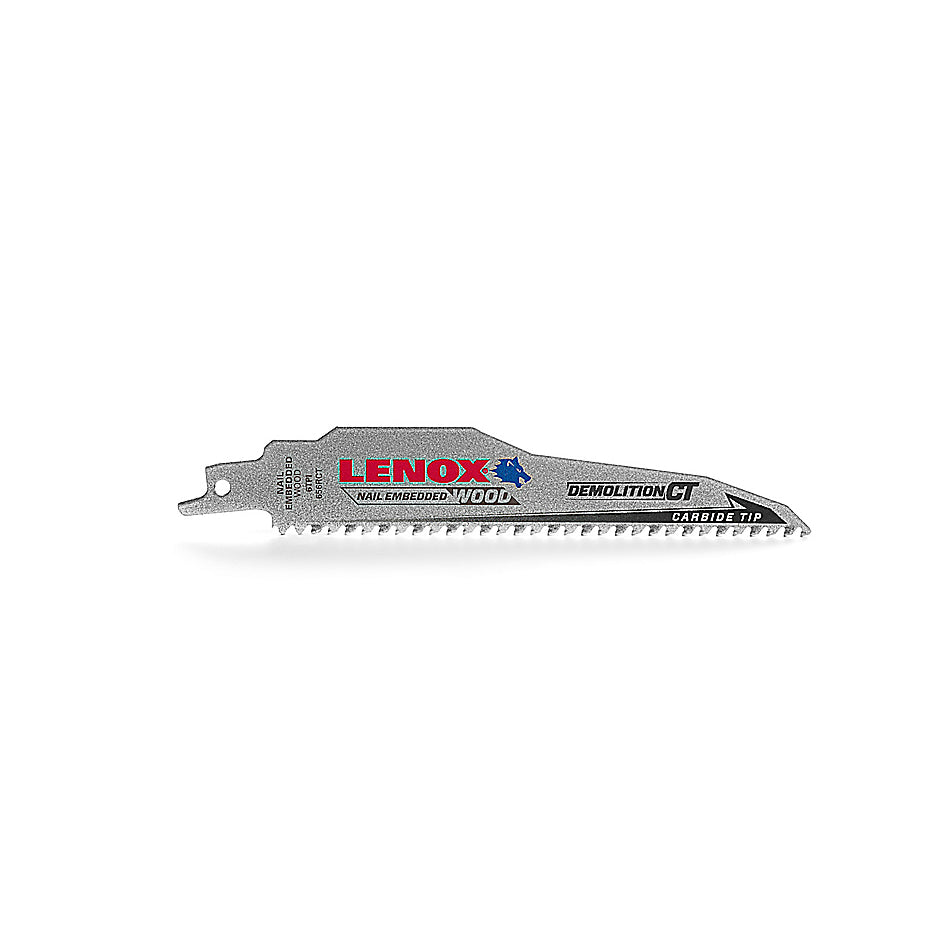 Lenox 1832143 Demolition Bi-Metal Reciprocating Saw Blade, 9" L