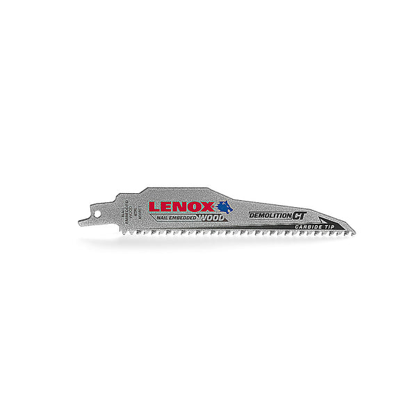 Lenox 1832143 Demolition Bi-Metal Reciprocating Saw Blade, 9" L