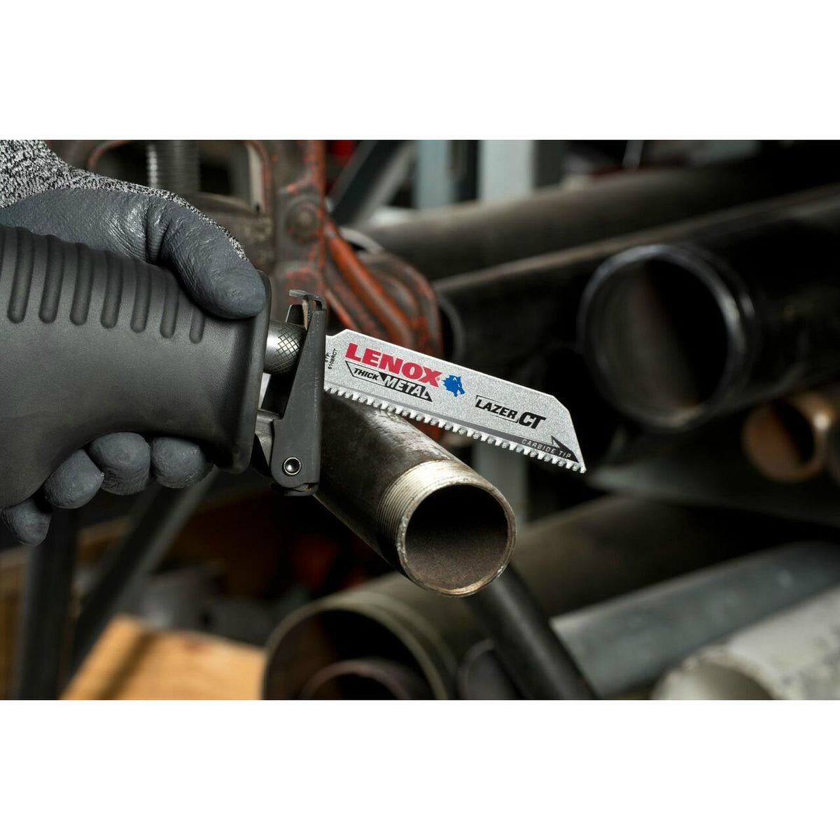 Lenox 2014212 Lazer Bi-Metal Reciprocating Saw Blade, 4 Inch L, 8 TPI