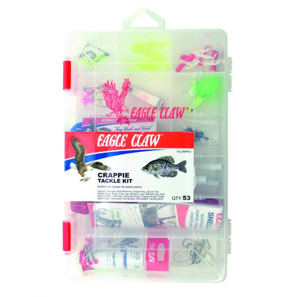 Eagle Claw 0848-5695 Crappe Tackle Kit, 53 Piece