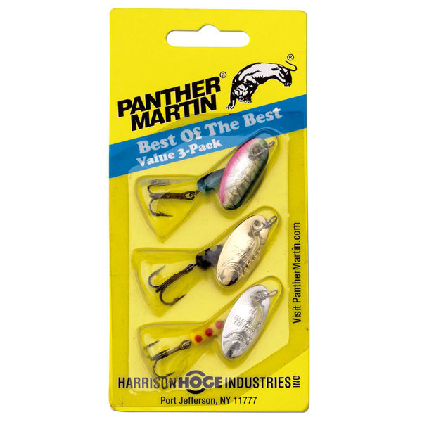 Panther Martin 0126-0716 Best Of The Best Fishing Lure Kit, 1/8 Oz, 3 Pack