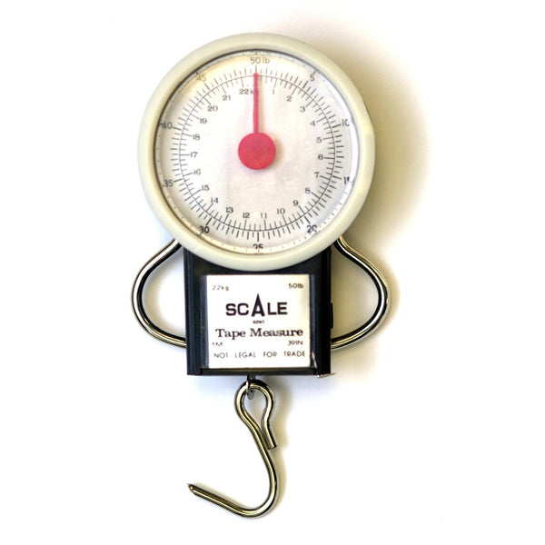 Eagle Claw 0848-2222 Pocket Scale with 38" Tape, 28 Lbs