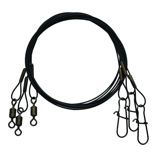 Eagle Claw 0848-2239 Bright Heavy-Duty Leader Wire, Assorted, 8 Piece