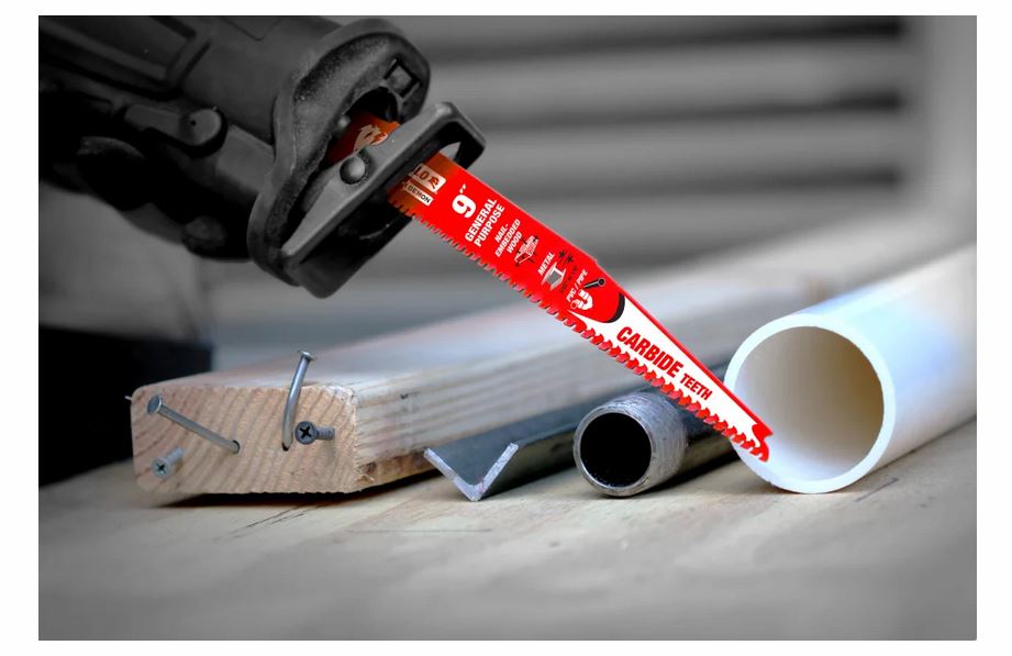 Diablo DS0909CGP Demo Demon Carbide General Purpose Recip Saw Blade, 6/9 TPI, 9"