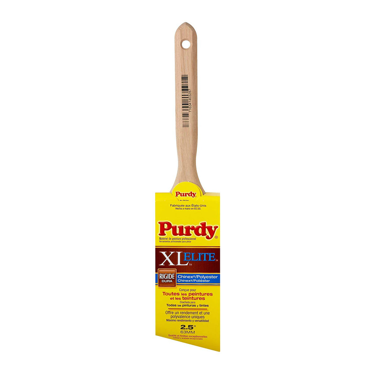 Purdy 144152525 XL Elite Glide Brush, 2-1/2", 5/8" Thickness