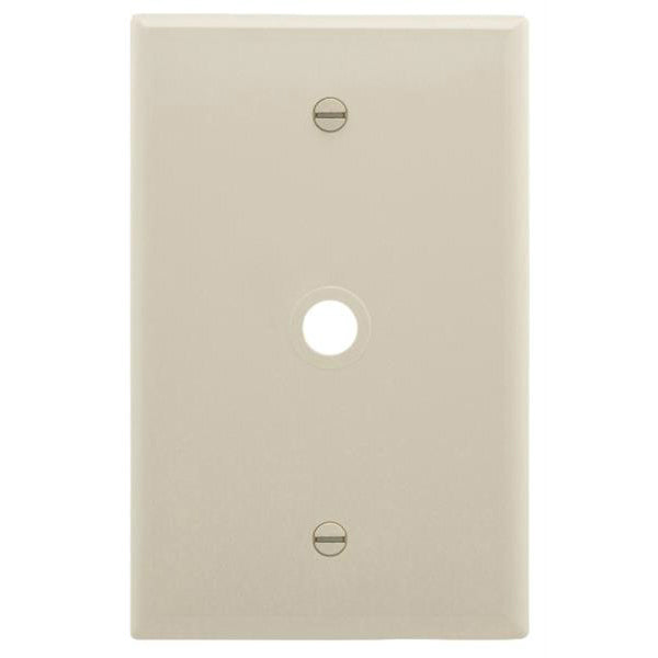 Cooper Wiring PJ11LA Telephone & Coax Wall Plate, 1-Gang