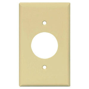 Cooper Wiring PJ7LA 1-Gang Power Outlet Wallplate, Light Almond