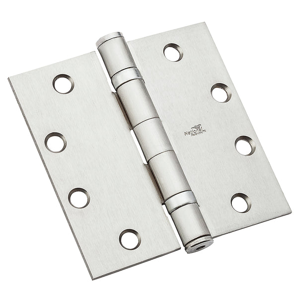 National Hardware N236-106 Ball Bearing Door Hinge, Steel, 4-1/2 Inch
