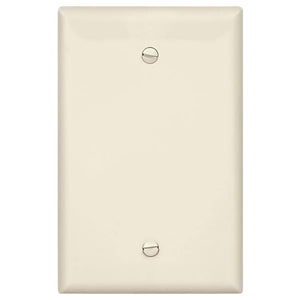 Cooper Wiring PJ13LA Blank Wall Plate, Light Almond, 1-Gang