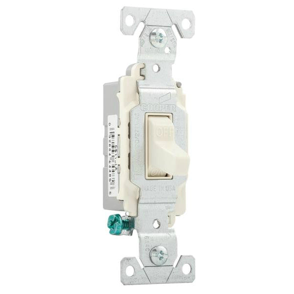 Cooper Wiring CS115LA Single Pole AC Compact Toggle Switch