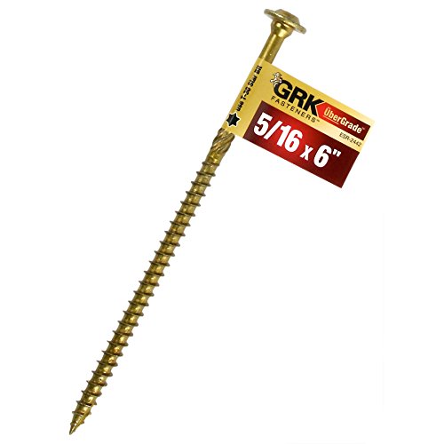 GRK 96015 RSS UberGrade Rugged Structural Screw, 5/16" x 6"