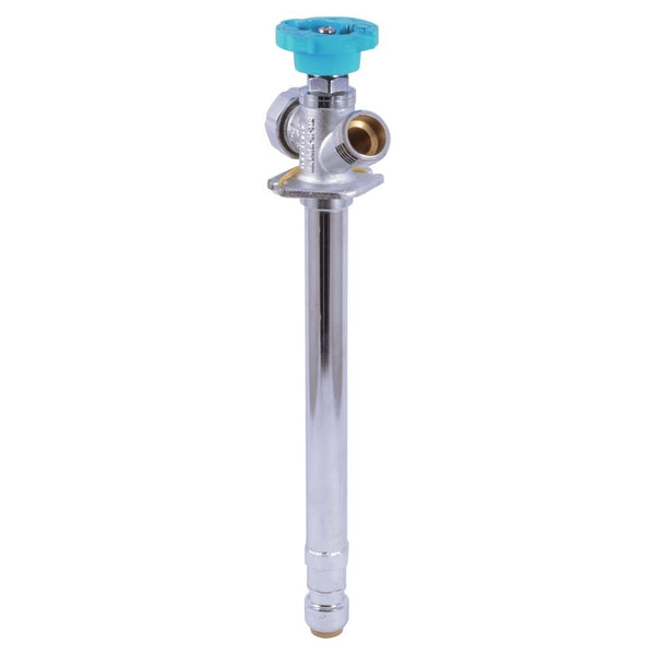 SharkBite 24628LF Push-To-Connect Anti-Siphon Frost-Free Sillcock, 1/2" x 3/4"