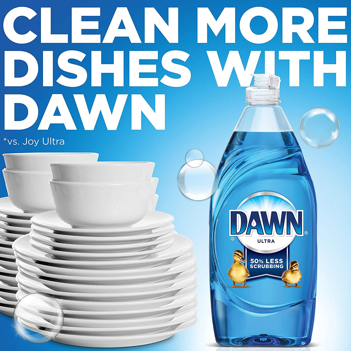 Dawn 80289027 Ultra Dishwashing Liquid Dish Soap, Original Scent, 19.4 Oz