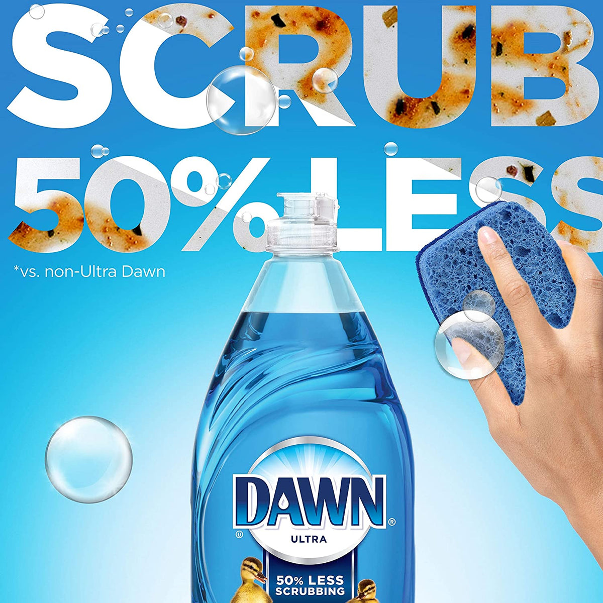 Dawn 80289027 Ultra Dishwashing Liquid Dish Soap, Original Scent, 19.4 Oz