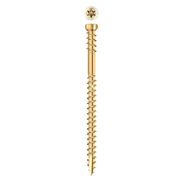 GRK 16101 RT Composite Exterior Pro-Pak Trim Screws, #9 x 2-1/2", 408-Ct