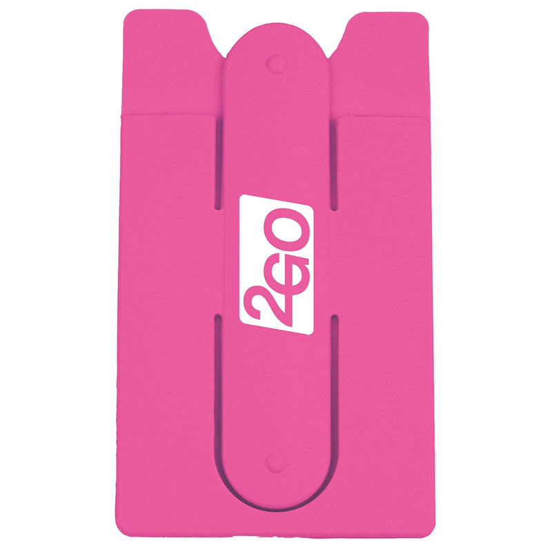 Hy-Ko KC632 2GO Cell Phone Wallet Stand, Pink