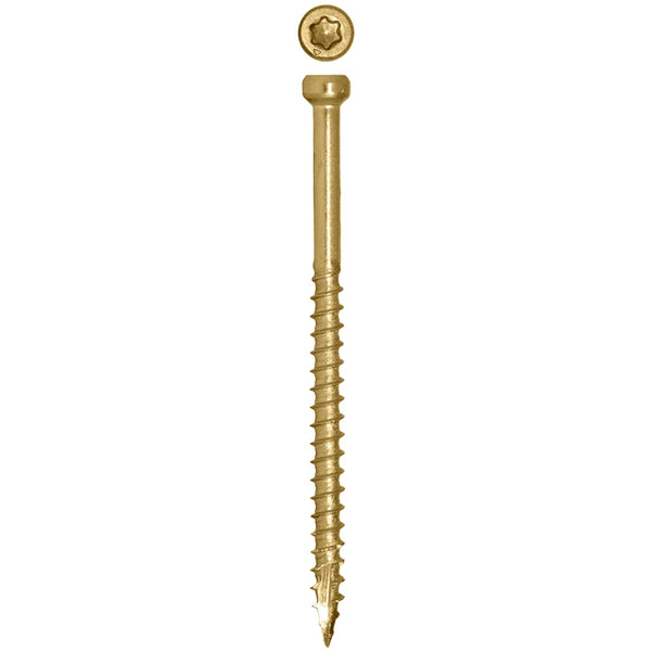 GRK 17728 Finishing Trim Head Handy-Pak Screws, #8 x 2", 100-Pack