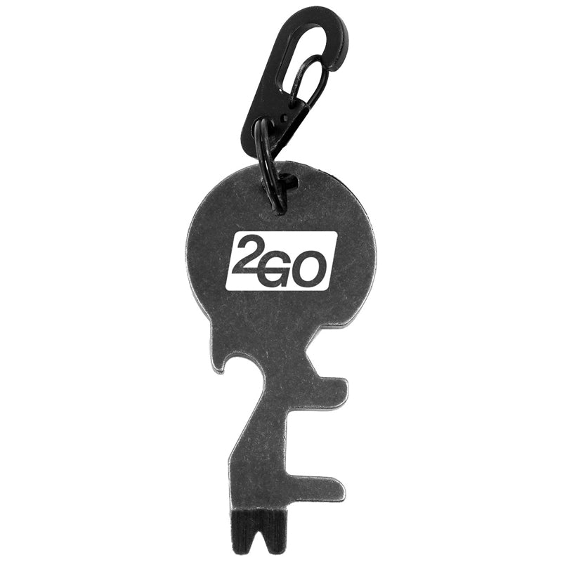 Hy-Ko KC620 2GO Key Shape Multi-Tool Bottle Opener