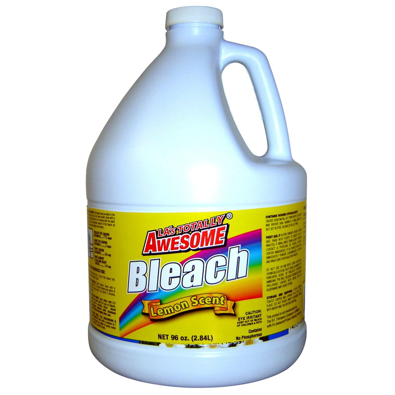 Awesome 32 Liquid Bleach Cleaner, Lemon, 96 Oz