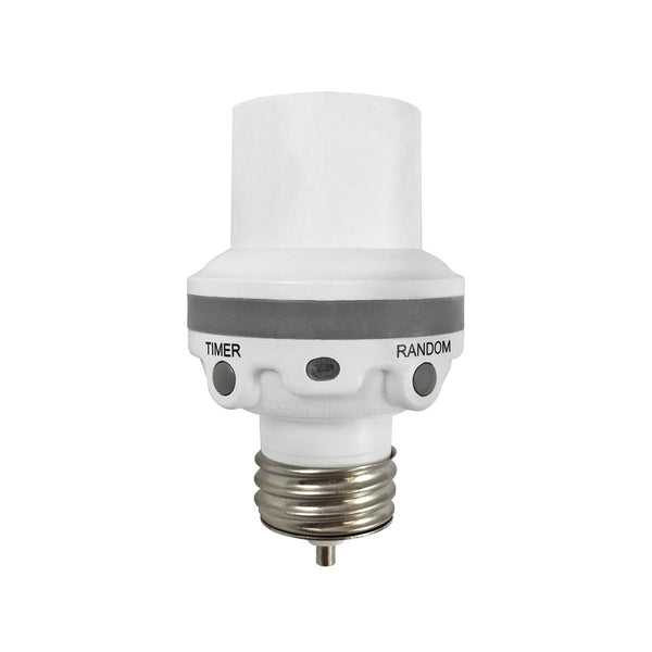 Westek SLC6CBC-4 Programmable Light Control Socket, 100W, 120V, 60 Hz