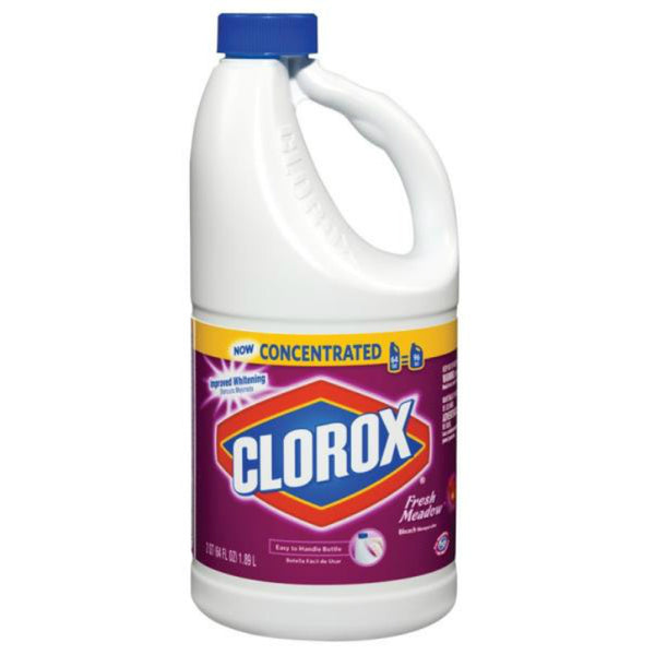 Clorox 30775 Concentrated Fresh Meadow Bleach, 64 Oz