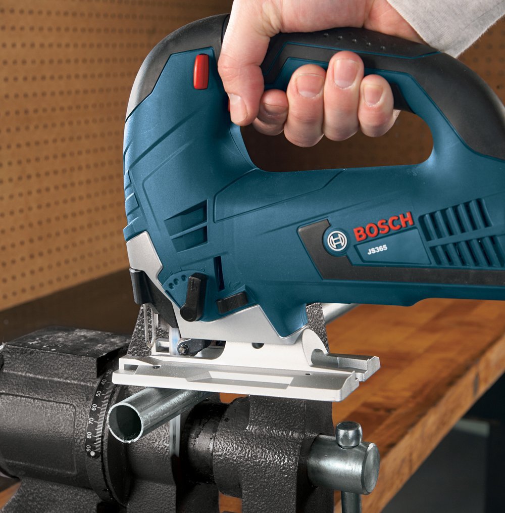 Bosch JS365 Top-Handle Jig Saw with T-Shank Blade, 6.5 Amp