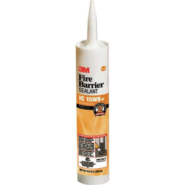 3M® IC-15WB+ Fire Barrier Sealant, Yellow, 10.1 Oz