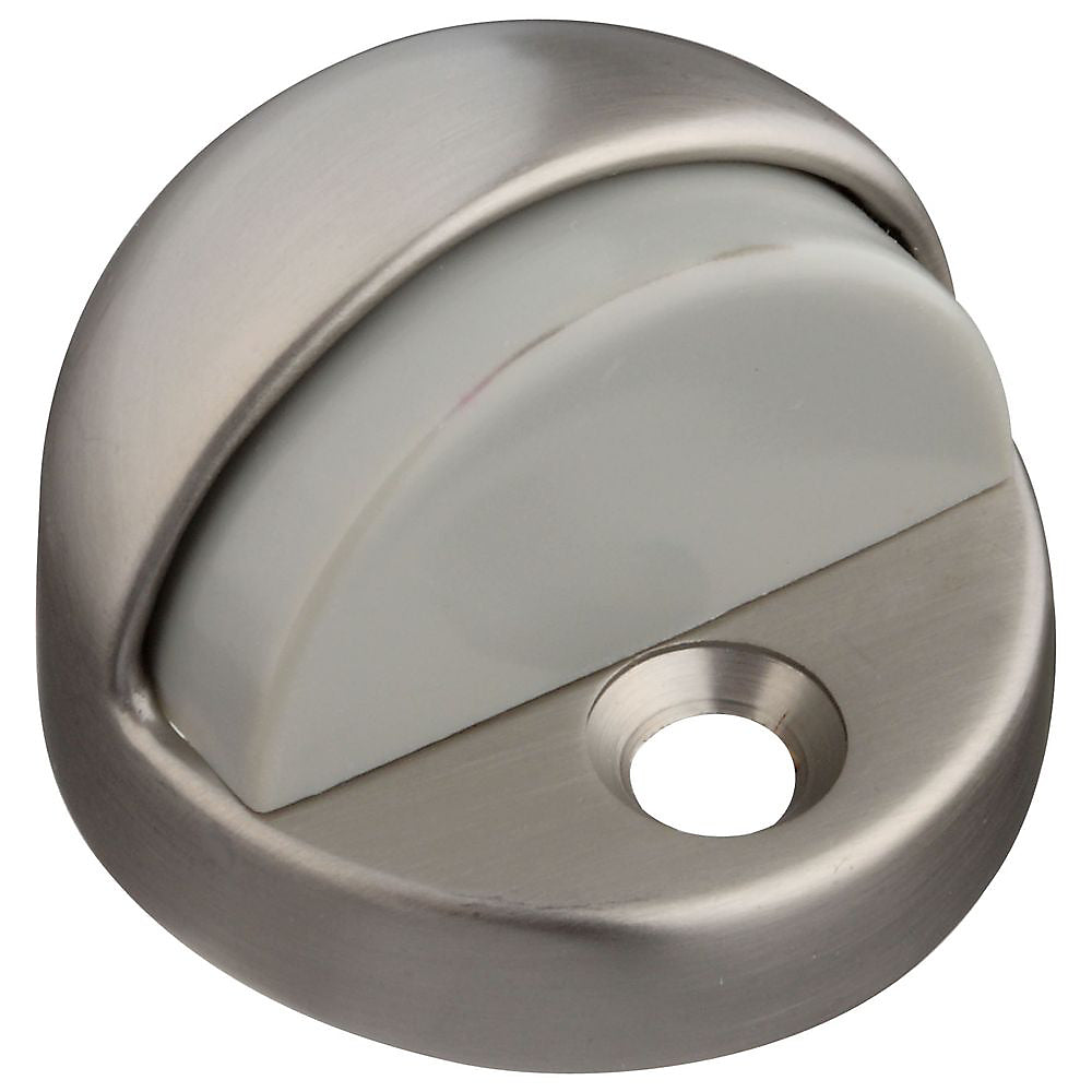National Hardware N326-751 Floor Door Stop, Satin Nickel
