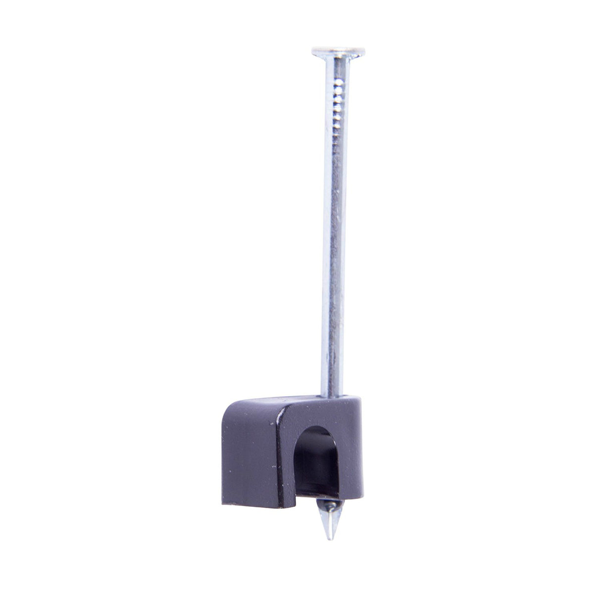 Gardner Bender PSR-25 Coaxial Cable Roofing Staples, Plastic, Black, 1/4", 25-Pk