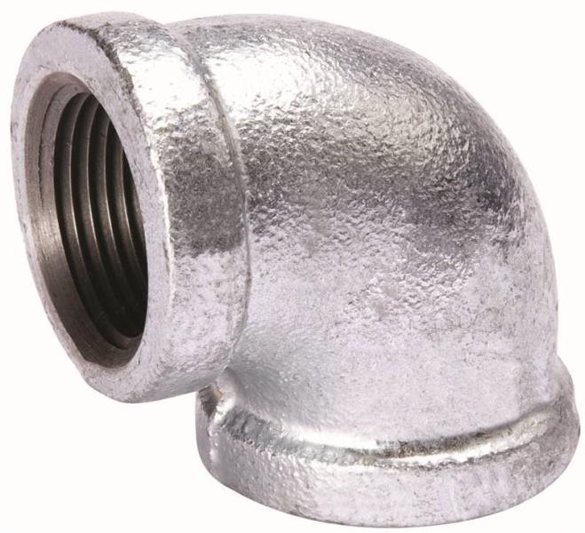 Mueller 510-010BC Pipe Elbow, 90 Deg, 3 In, Threaded, Malleable Iron