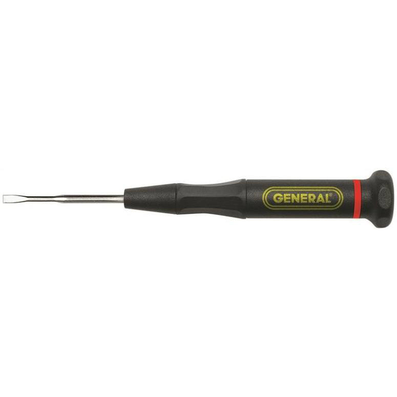General Tools 611094 Precision Slotted Screwdriver, 3/32" x 1-1/2"